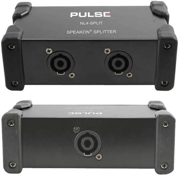 Speakon Splitter, Nl4, 1in 2out