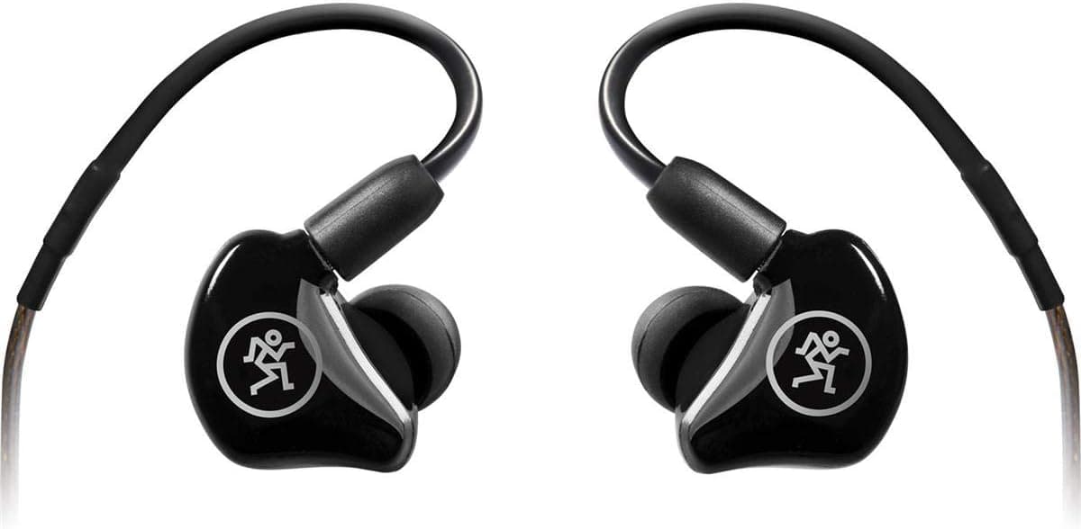 Mackie MP-220 In-Ear Monitors (IEMs) With Sound Isolation and Swiveling MMCX Connectors