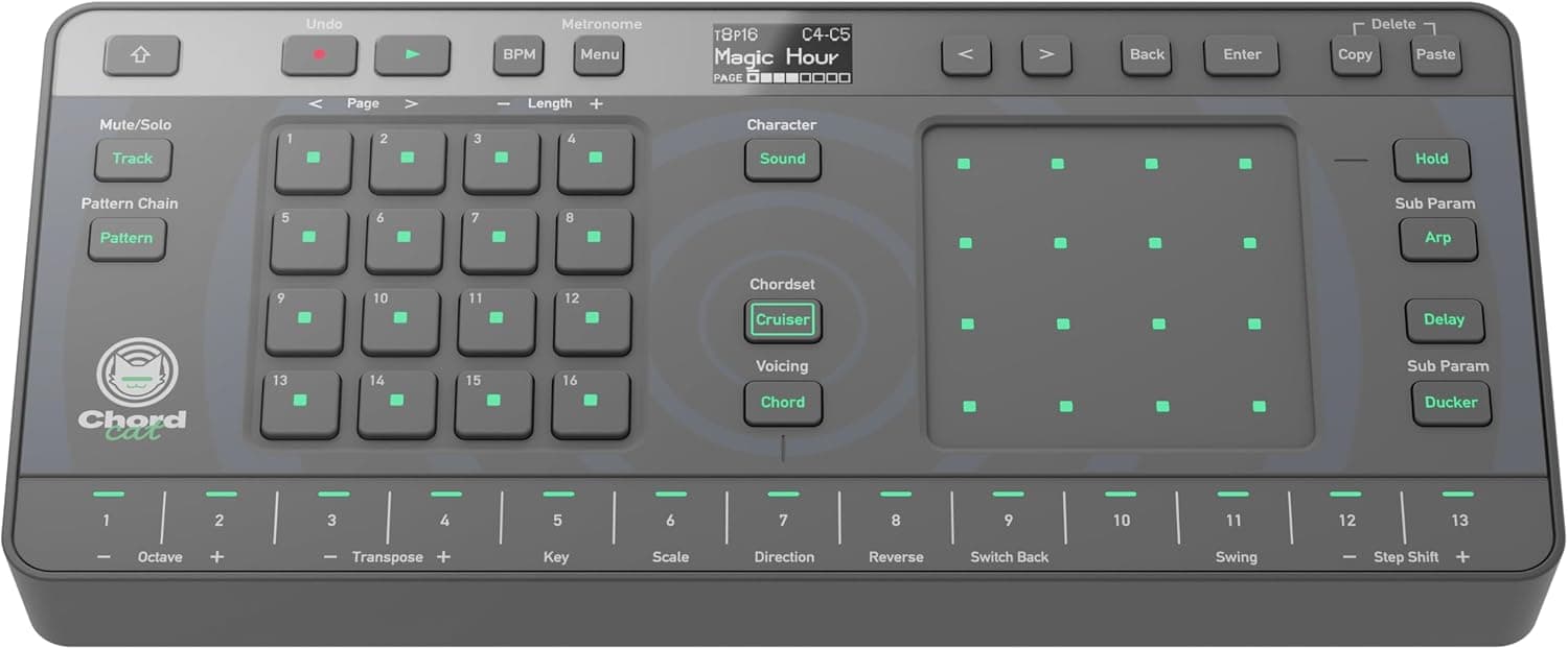 AlphaTheta Chordcat 8-Track groovebox