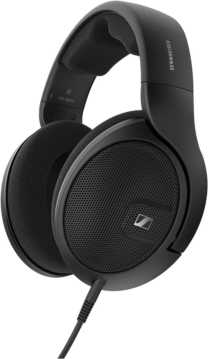 Sennheiser HD 560S, Open back reference-grade headphones for audio enthusiasts, Over Ear , Black