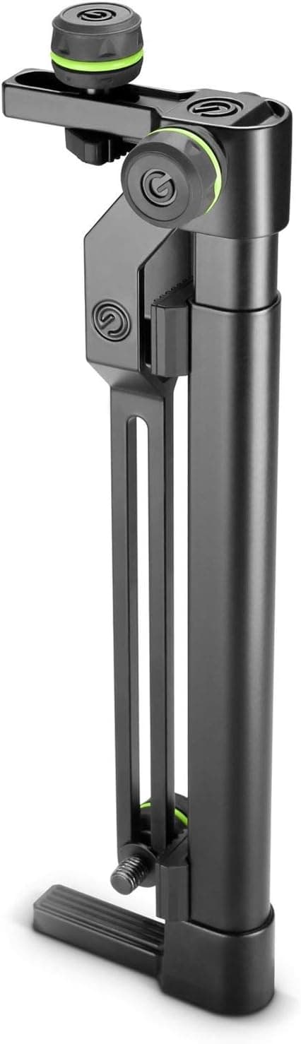 Gravity MS CAB CL 01 S Cab Clamp Microphone Holder for Guitar Boxes Short Version, Black