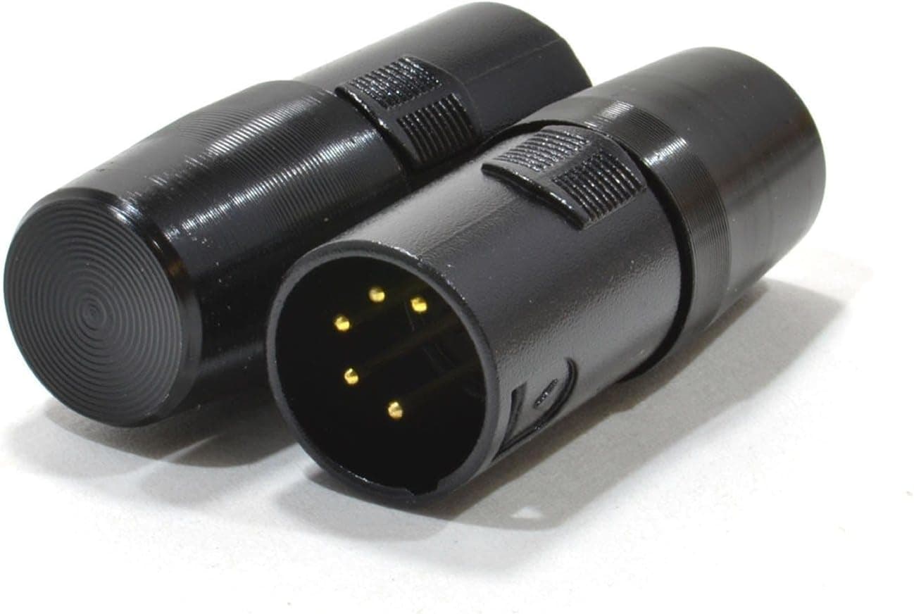 Pulse DMX XLR 5 Pin Terminators Black [2 Pack]