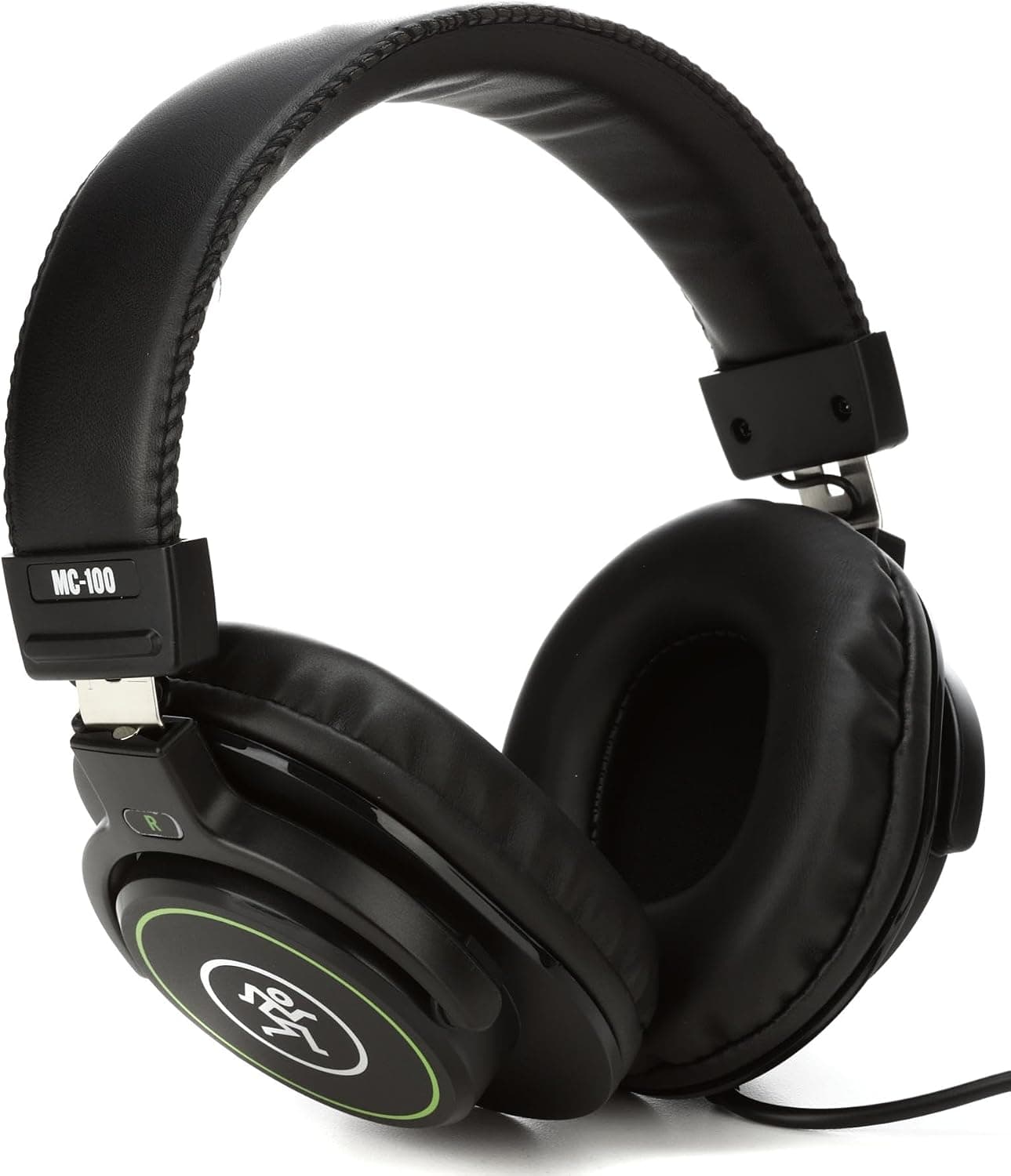 Mackie MC-100 Over-Ear Closed-Back Headphones for Studio Monitoring, DJs, Content Creation and Home Listening