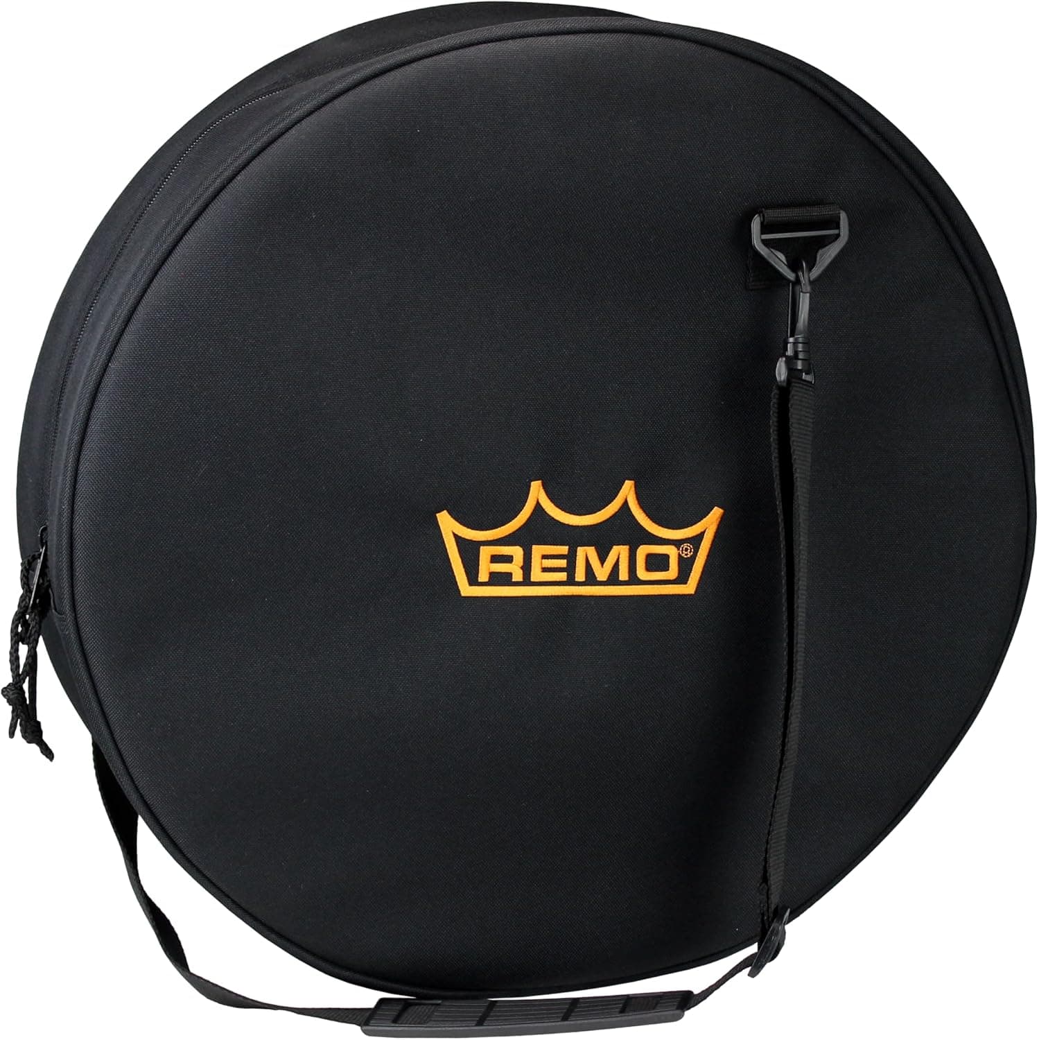 Remo World Percussion - Hand Drum Bag - 17.5" x 4.5" – Universal Bag with Handle and Shoulder Strap - Fits 2 Drums (16" x 2"), Sound Shape Pack, Frame and Buffalo Drums - HD-0016-BG