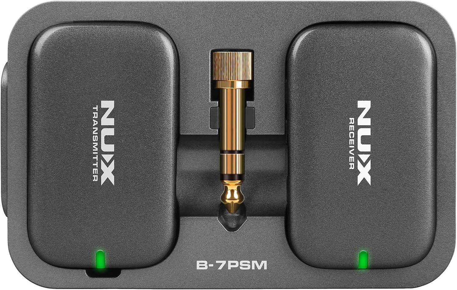 NUX | B-7PSM Wireless In-Ear Monitor System 5.8GHz | Clear Low-Latency Audio for Musicians & Stage Use | Includes Charging Case