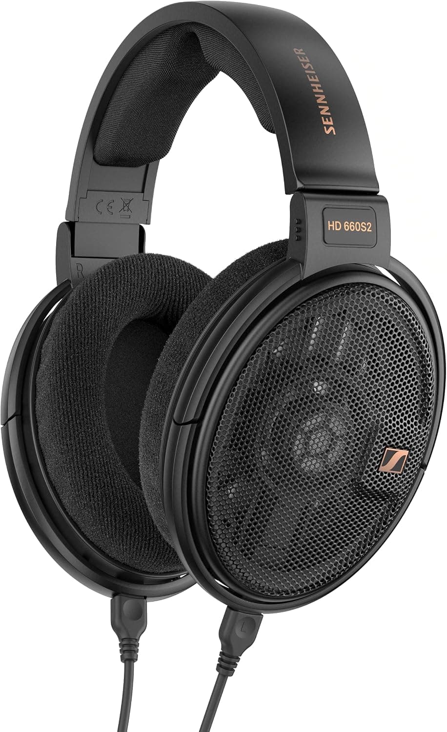 Sennheiser HD 660S2 - Audiophile Open-Back Over Ear Headphones Wired with Deep Bass Extension and Refined Acoustic Performance for PC, Music, Gaming, Podcasts, Premium Black