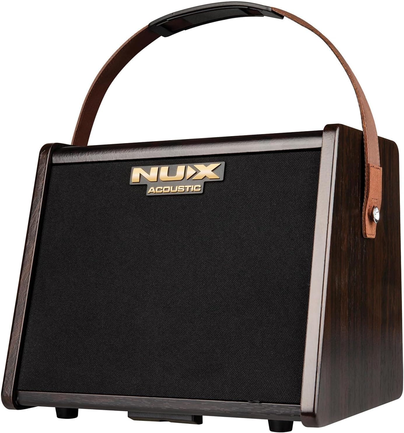 NUX | AC-25 Portable Acoustic Amplifier – 25W Battery-Powered Guitar & Vocal Amp with Bluetooth, Reverb, EQ & Tuner – Compact for Busking, Rehearsals & Small Venues