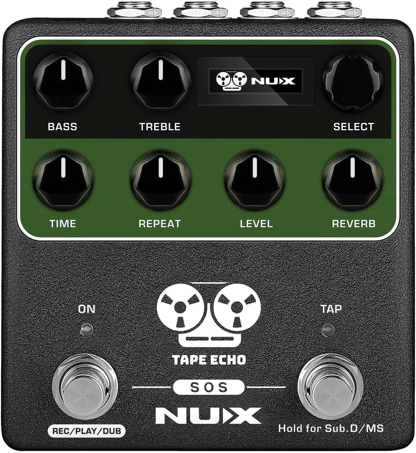 NUX-NDD7 - Tape Echo pedal with Midi,Green