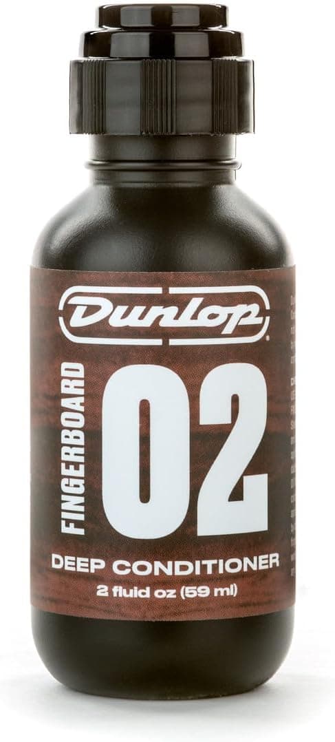 JIM DUNLOP 6532 - Formula 65 Fingerboard 02 Deep Conditioner, Guitar and Bass Fingerboard Cleaning and Maintenance Oil, Format 2oz (60ml)