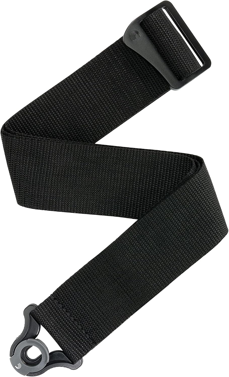 D'Addario Auto Lock Polypro Guitar Strap, Black